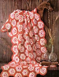 Loop Stitch Motif Afghan | Number 742-17