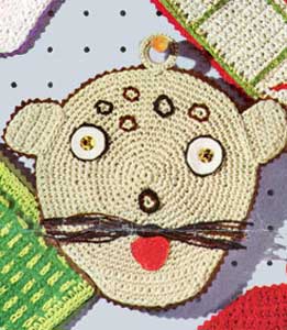 Leopard Pot Holder Pattern #S-702