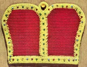 Royal Crown Pot Holder Pattern #S-713