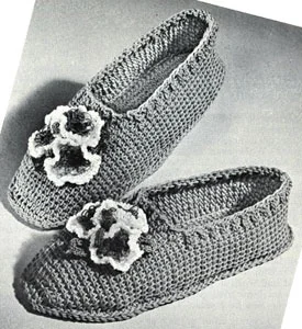 Posy Slippers Pattern