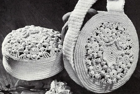 Popcorn Hat and Bag Set Pattern
