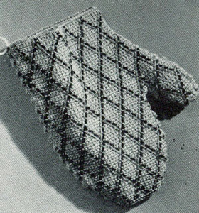 Oven Mitt Pattern #9357