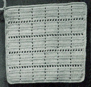 Square Potholder Pattern #9361