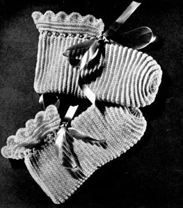 Bed Socks Pattern #4046