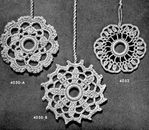Curtain Pulls Pattern #4050 & #4052