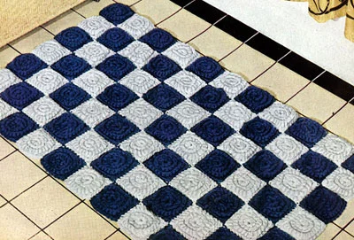 Checkers Rug Pattern