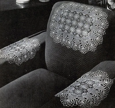 Pineapple Chair Set Pattern #7856