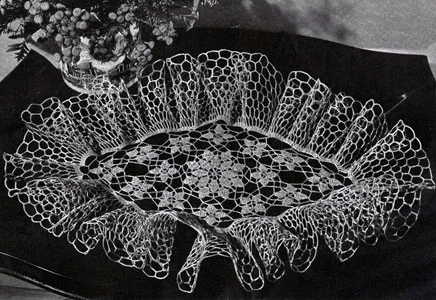 Diamond Setting Doily Pattern