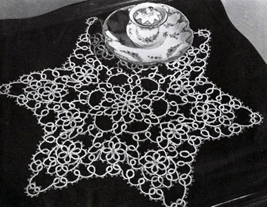 Frosted Star Doily Pattern