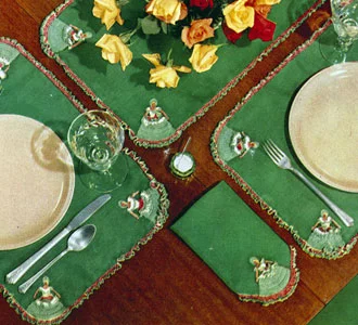 Minuet Luncheon Set Pattern