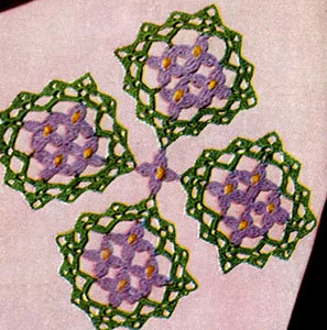 Forget-Me-Not Motif Pattern