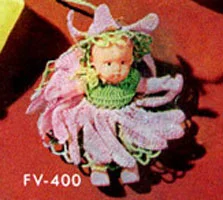 Shade Pull Doll Pattern #FV-400