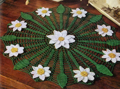Daisy Web Doily Pattern