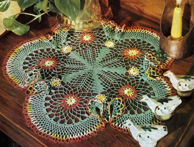 Floral Temptation Doily Pattern
