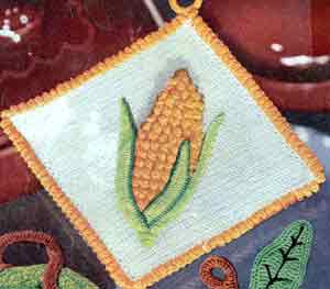 Corn on the Cob Potholder Pattern #S-81