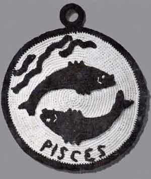 Pisces Potholder Pattern #S-85