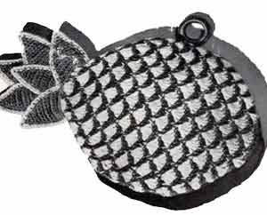 Pineapple Potholder Pattern #S-86