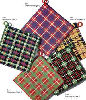 Tartan Potholder Pattern #S-90