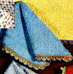 Shell Washcloth Edging Pattern