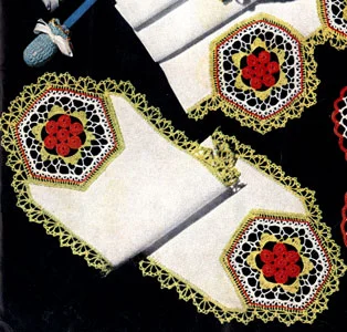 Tank Cover and Towel Set Pattern