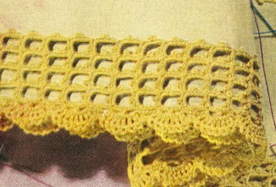 Pillow Case Edging & Insertion No. S252 Pattern