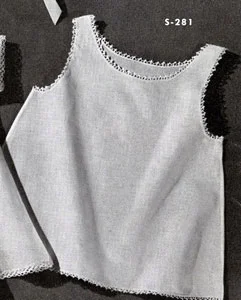 Baby Slip Edging Pattern