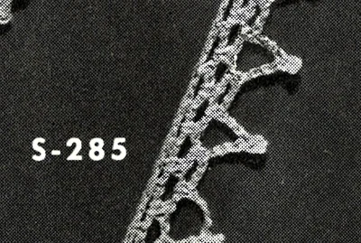 Edging No. S285 Pattern