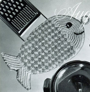 Cape Cod Potholder Pattern #S-363