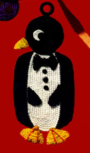Penguin Potholder Pattern #S-366