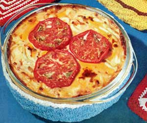 Round Casserole Jacket Pattern #S-419