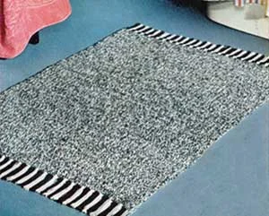 Bathroom Rug Pattern #S-431