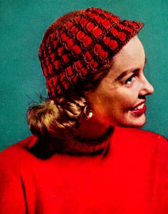 Ribbon Trim Cloche Pattern #S-451