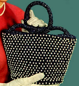 Sparkling Beaded Dutch Bag Pattern #S-642