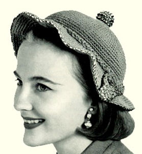 Ripple Brim Hat Pattern #S-645