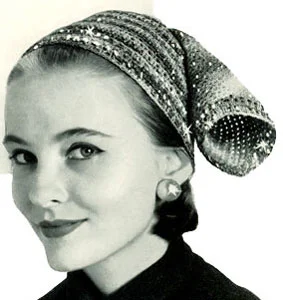 Sparkling Ponytail Cap Pattern #S-651