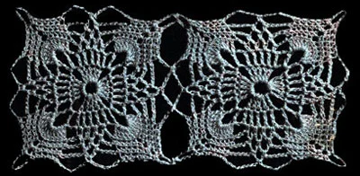 Pineapple Square Pattern #S-737