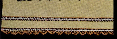 Edging and Insertion for Yellow Guest Towel Pattern