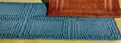 Aqua Rug Pattern