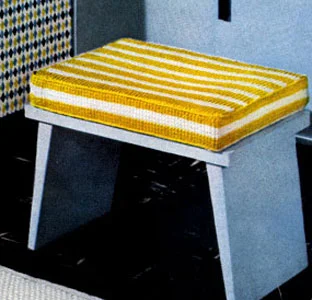 Bathroom Bench Cover Pattern