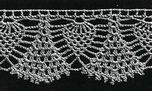 Pineapple Edging Pattern #S-957