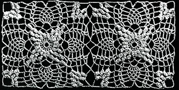 Pineapple Motif Pattern #S-959