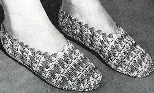 Slippers Pattern #S-969