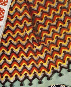 Chevron Afghan Pattern