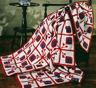 Pennsylvania Dutch Afghan Pattern