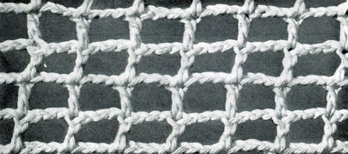 Square Mesh Stitch