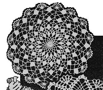 Third Style Doily Pattern #7151