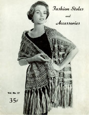 Fashion Stoles and Accessories | Book 17 | Diamond Yarn Corp
