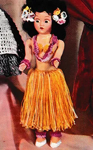 Miss Hawaii Doll Pattern