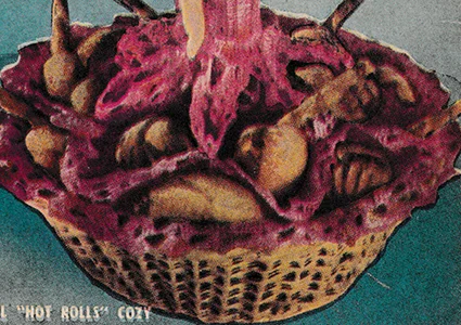 Hot Rolls Cozy Pattern #7117-A