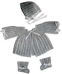 Crochet Baby Set Pattern #105